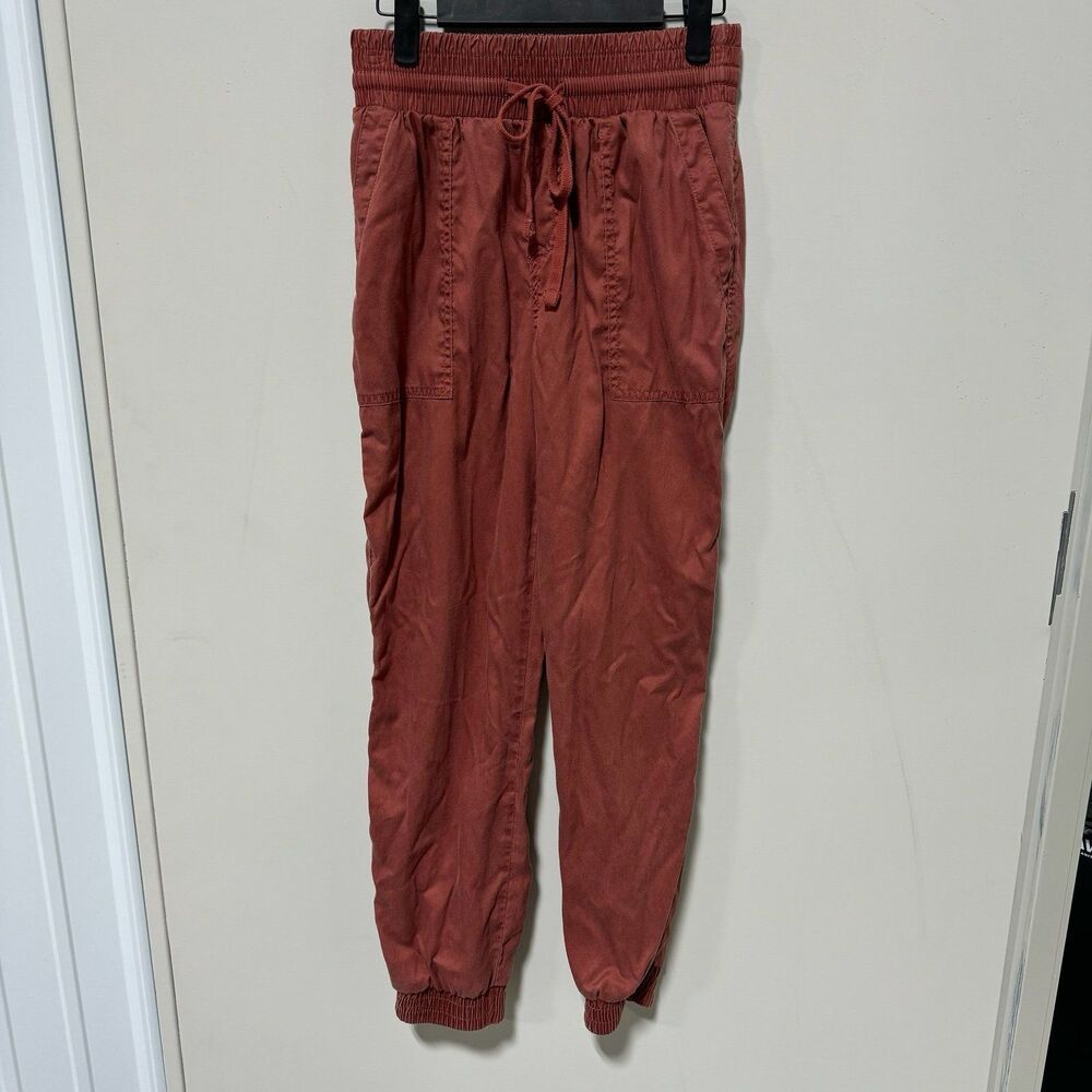 A New Day Rust Drawstring Joggers Size XS